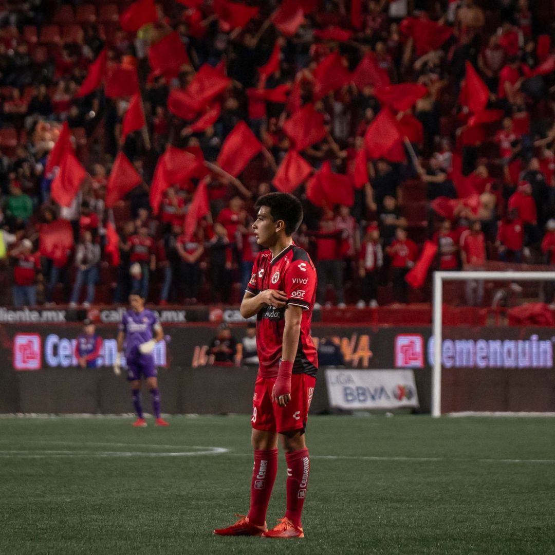 Gilberto Mora durante un partido de Liga MX con Tijuana. Foto: Cuartoscuro